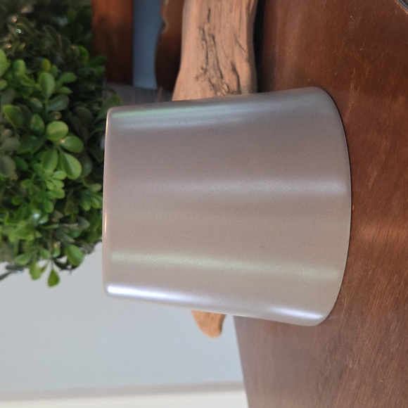 Starbucks 2013 Trapezoid Rare Mug Wide Base - Embossed Medium Slate Grey - Picture 3 of 6